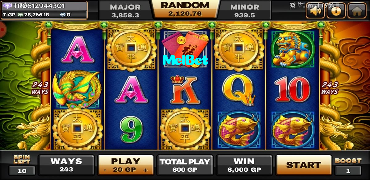 MelBet casino presented on mobile device in Pakistan with slots and live games